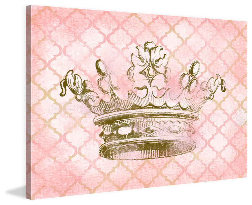 Marmont Hill, "Crown Trellis" by Reesa Qualia Painting on Wrapped Canvas, 30x20