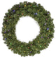 Vickerman Grand Teton Wreath, 50 Multi LED, 30"