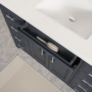 Calais 48" Bathroom Vanity, Pepper Gray
