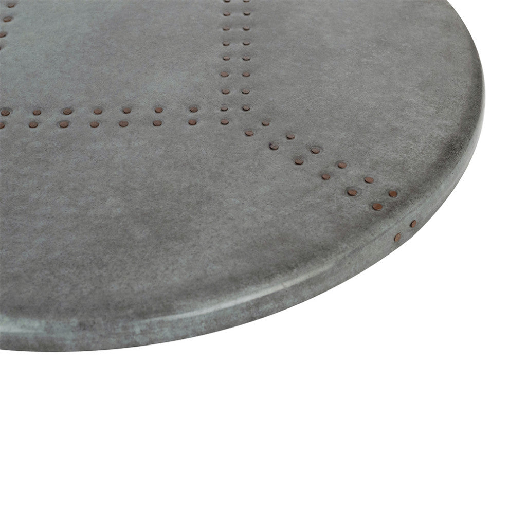 Zinc Lazy Susan, 18"