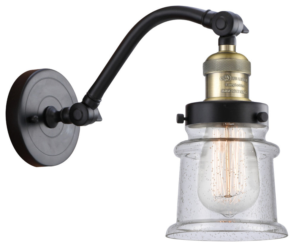 INNOVATIONS LIGHTING 515-1W-BAB-G184S Small Canton 1 Light Sconce