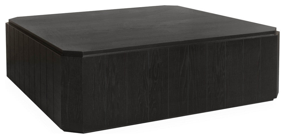 Hayden Square Cocktail Table, Ebony Oak