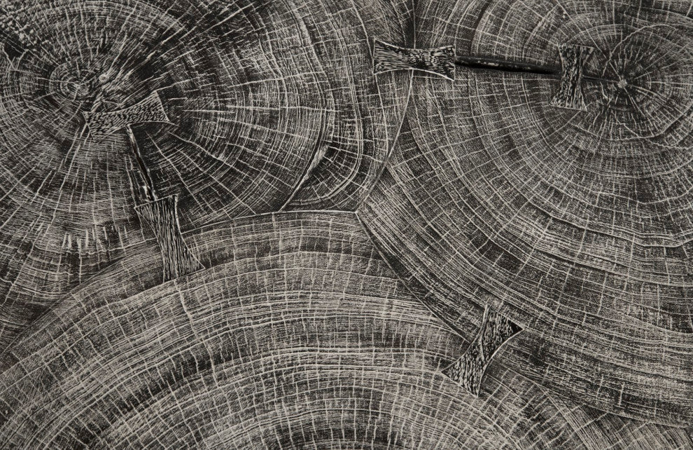 Butterfly Bar Table, Gray Stone