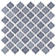 Hudson Tangier Mosaic Floor and Wall Tile, Imperial Grey, Sample