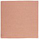 Outdoor Houndstooth Tweed OT19 Orange Indoor/Outdoor Area, Square 10'x10'