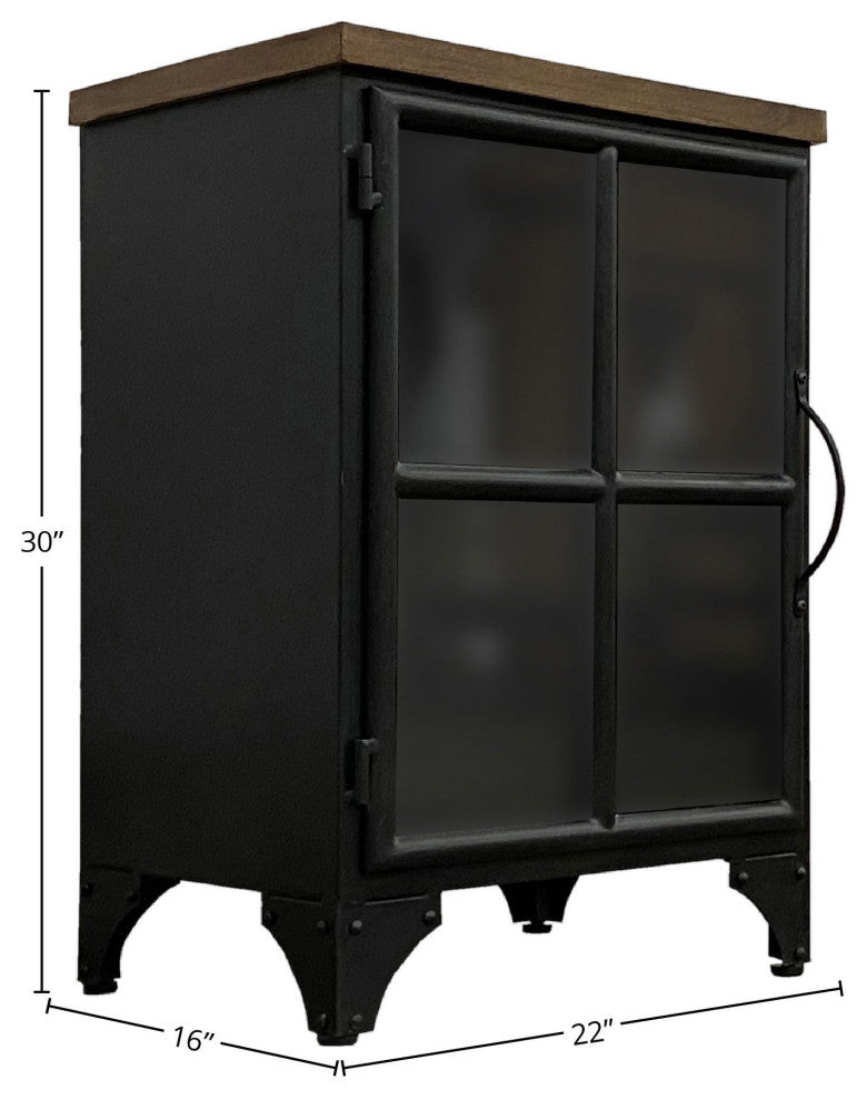 Tradition Nightstand, Black