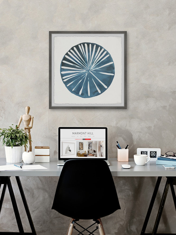 "Floral Eye" Framed Painting Print, 32"x32"