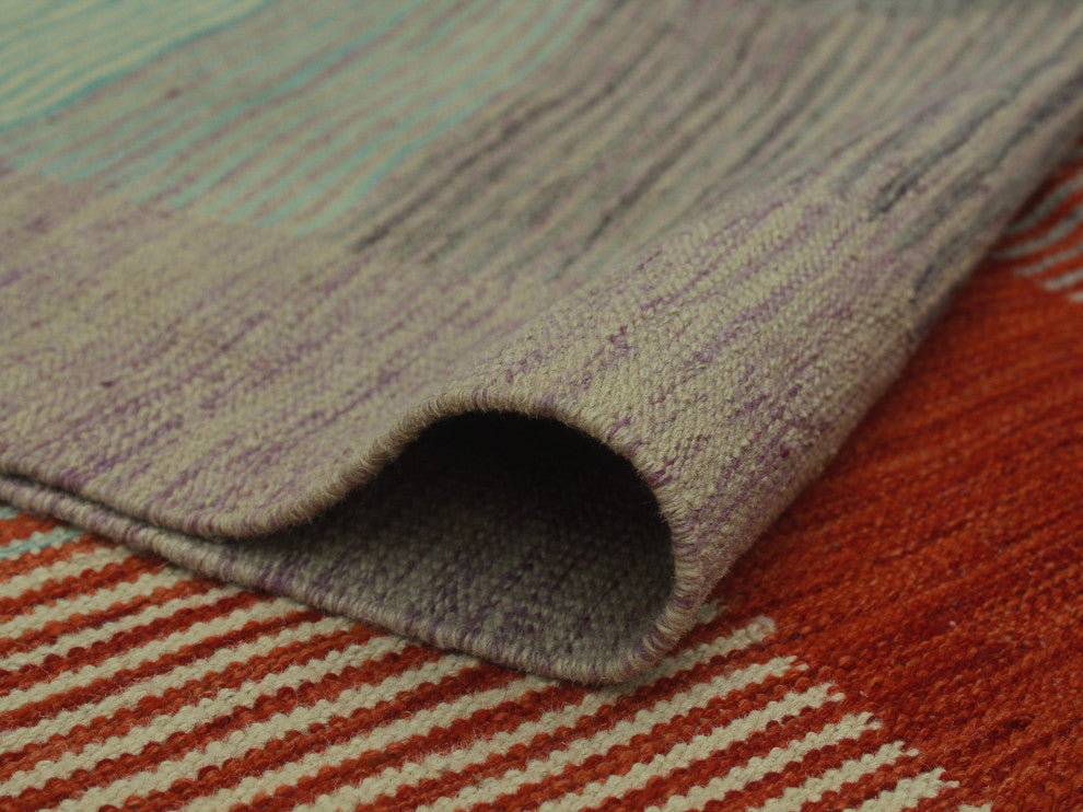 Winchester Kilim Bennet Rust Rug