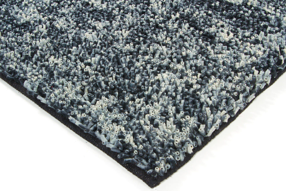 Ambiance Contemporary Area Rug, Charcoal, 7''9" Round