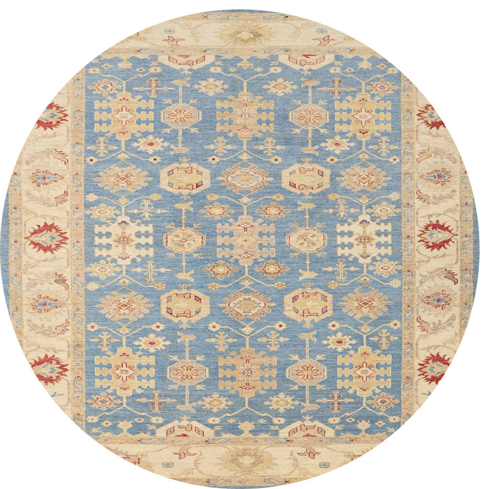 Ahgly Company Indoor Round Traditional Area Rugs, 3' Round