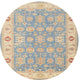 Ahgly Company Indoor Round Traditional Area Rugs, 3' Round