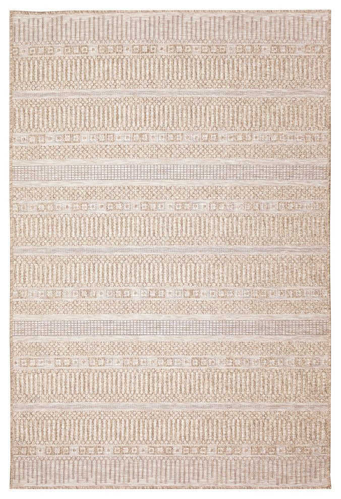 Orly Stripe Indoor/Outdoor Rug Natural 3'3"x4'11"
