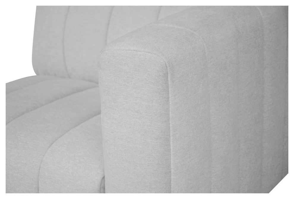 First of A Kind Lyric Arm Chair Right Oatmeal