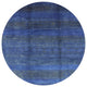 Ahgly Company Indoor Round Mid-Century Modern Area Rugs, 8' Round