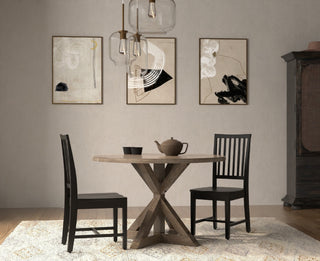 Diana Trestle Base Dining Table, Vintage Walnut