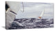 "Storm While Sailing" Canvas Print