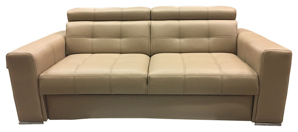 Irys 3 Sleeper Sofa, Beige