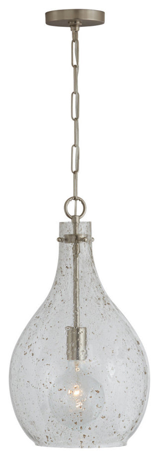 Capital Lighting 333813-472 1 Light 21-1/2" Tall Pendant - Brushed Nickel