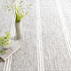 Dash & Albert Malta Grey Handwoven Wool Rug, Grey, 6' x 9'