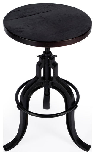 Butler Industrial Chic Iron Revolving Bar Stool