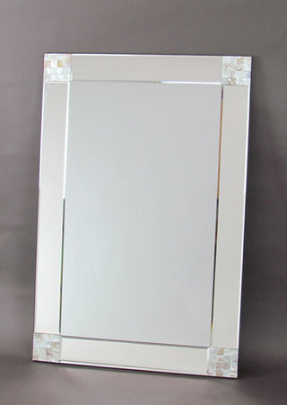 Mother of Pearl Corners Mirror