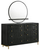 Arini 8-drawer Dresser With Mirror Black