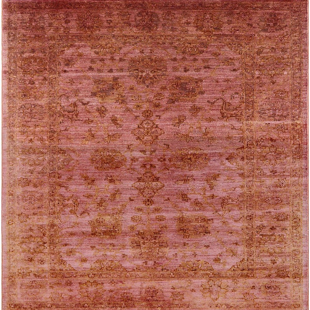 Ahgly Company Indoor Square Mid-Century Modern Area Rugs, 4' Square