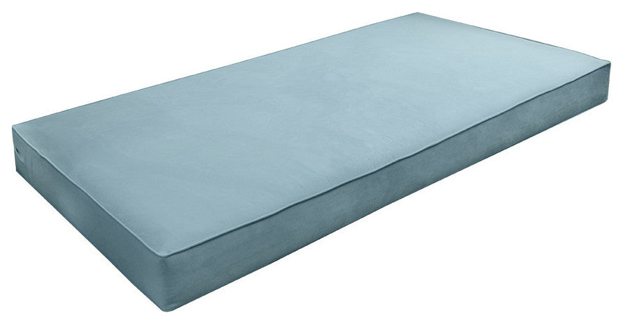 Same Pipe 6" Twin-XL 80x39x6 Velvet Indoor Daybed Mattress |COVER ONLY|-AD355