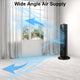 Fantask 35W 28'' Oscillating Fan 3 Wind Speed Quiet Bladeless Cooling Room