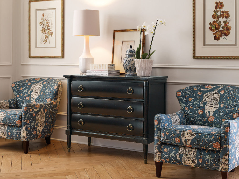 Charleston Three Drawer Chest Armoire Base
