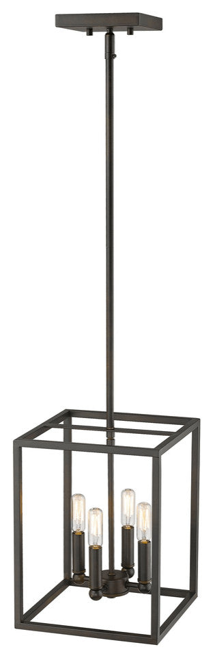 Cobar 4-Light Oil-Rubbed Bronze Pendant