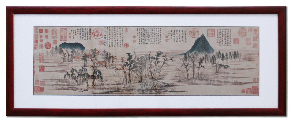 Autumn Colors of Que and Hua Mountains by Zhao Mengfu