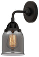Small Bell Sconce, Matte Black, Plated Smoke, Plated Smoke
