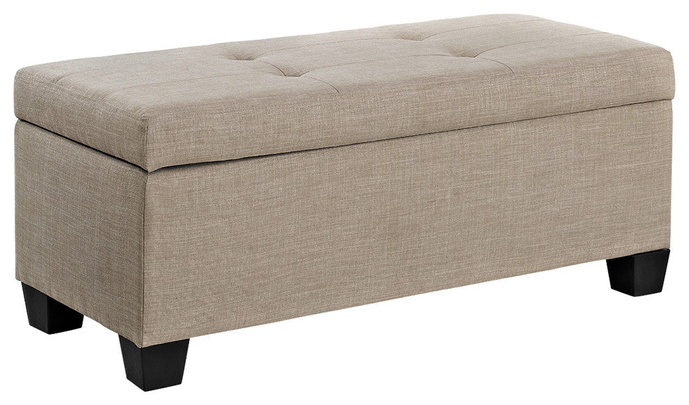 Everett 3-Pack Storage Ottoman, Natural