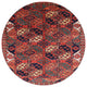 Ahgly Company Indoor Round Mid-Century Modern Area Rugs, 8' Round