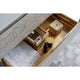 Fresca Formosa Modern 60" Ash Wall Hung Double Sink Vanity Set, Faucet Fft9151bn