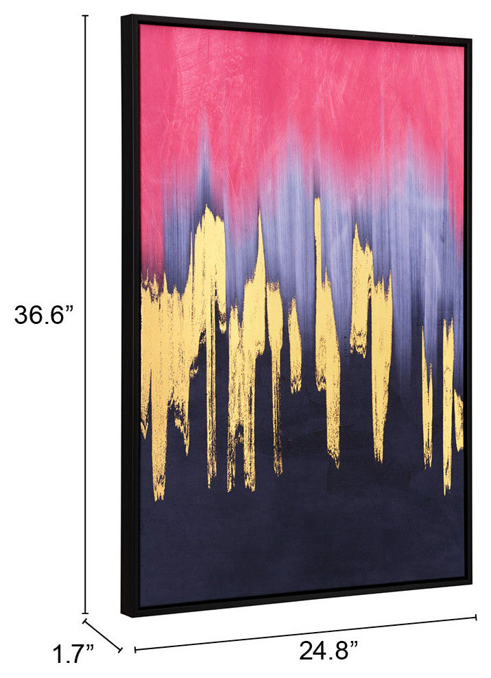 Wall Art, Canvas, Multicolor, Living Lounge Cafe Room Hotel Lobby Hospitality