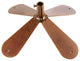 Chopper Motorcycle Weathervane With 4 Sided Mount