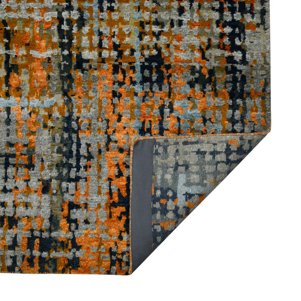 Serena Garland Area Rug, Orange, 9' x 12', Abstract