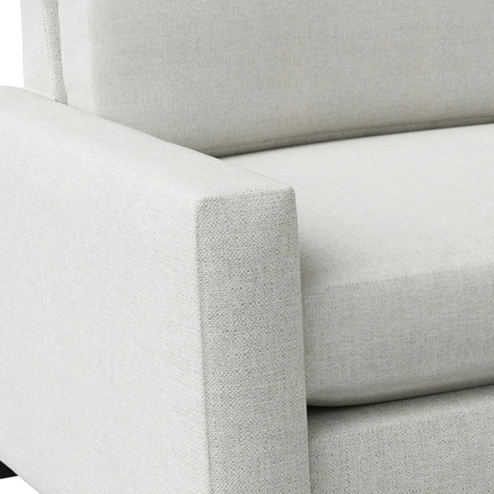 Nativa Interiors Revolution 95" Sofa, Grey, Depth: Classic