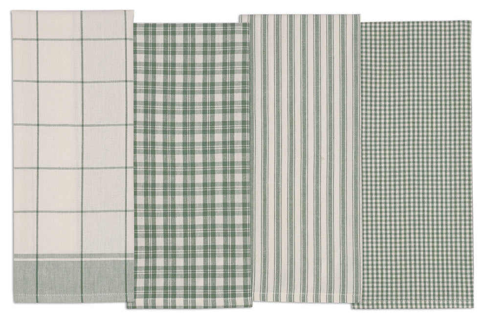 Sage Dishtowel, Set of 4