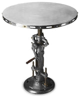 Butler Fenwick Round Metal Hall/Pub Table