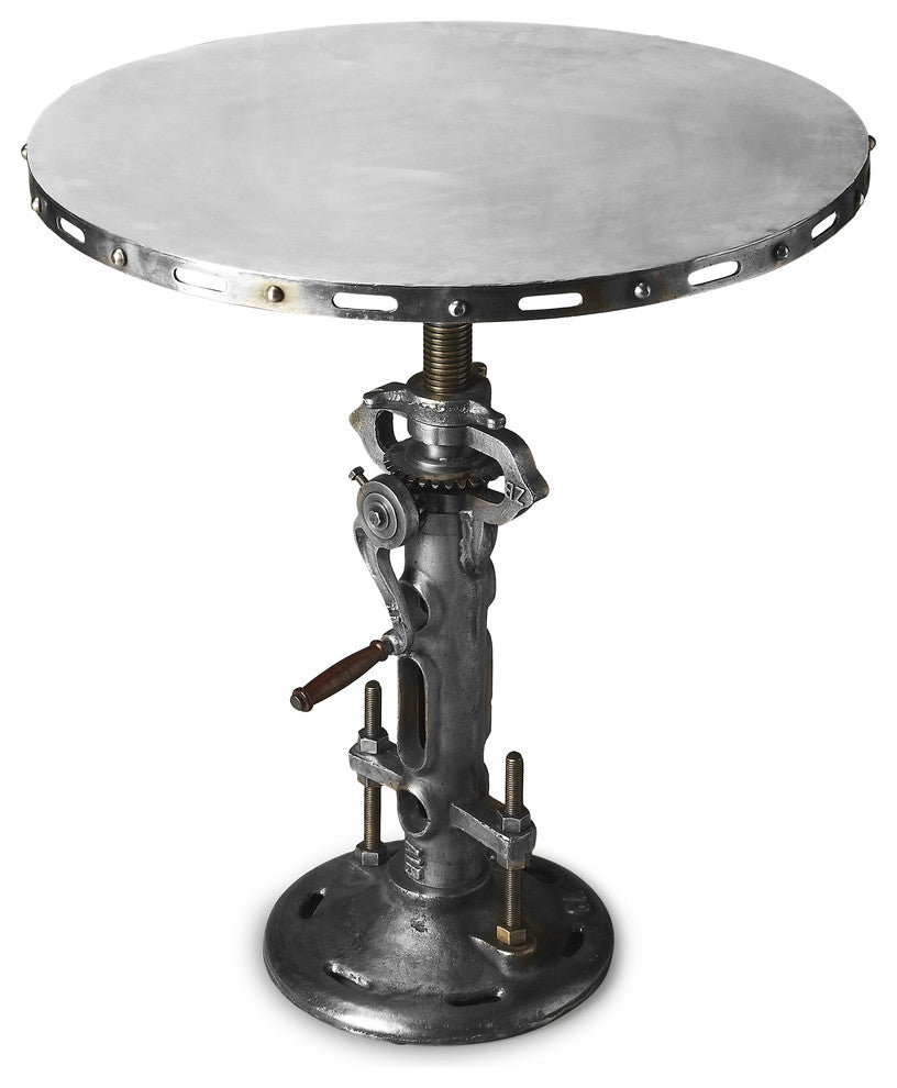 Butler Fenwick Round Metal Hall/Pub Table