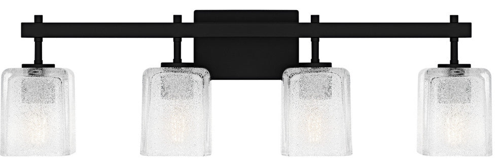 Quoizel BTH8631 Brenthouse 4 Light 32"W Vanity Light - Matte Black