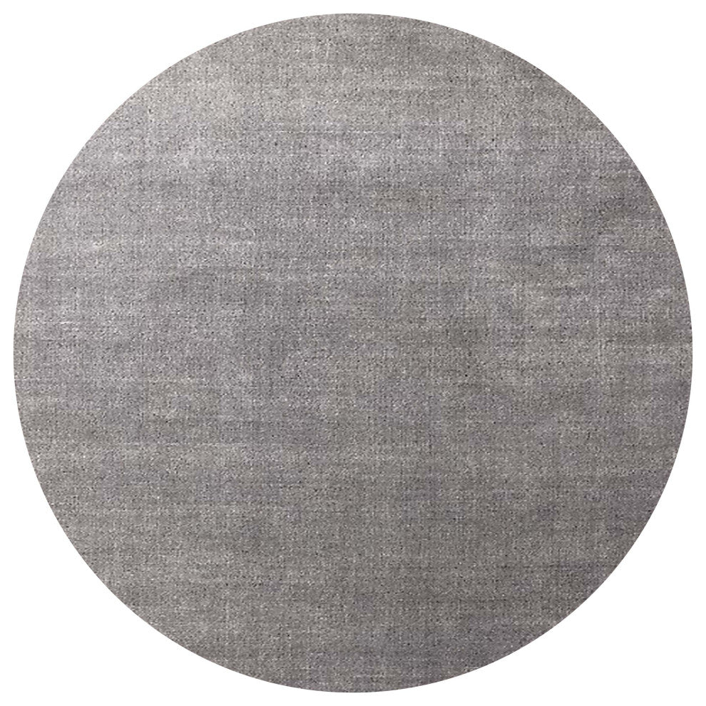 Ahgly Company Indoor Round Mid-Century Modern Area Rugs, 3' Round