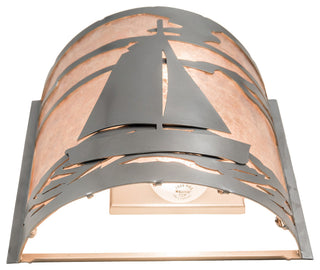 12 Wide Sailboat Wall Sconce
