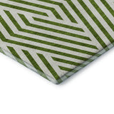 Premium Machine Washable Mayfield AMF550 Olive 1'8" x 2'6" Rug