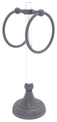 Pacific Grove 2 Ring Vanity Towel Ring, Matte Gray