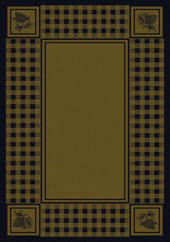 Pine Refuge Rug, Green, 3'x4', Scatter