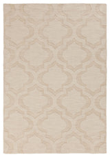 Central Park Solid and Border Khaki Area Rug, 2'3"x10' Runner